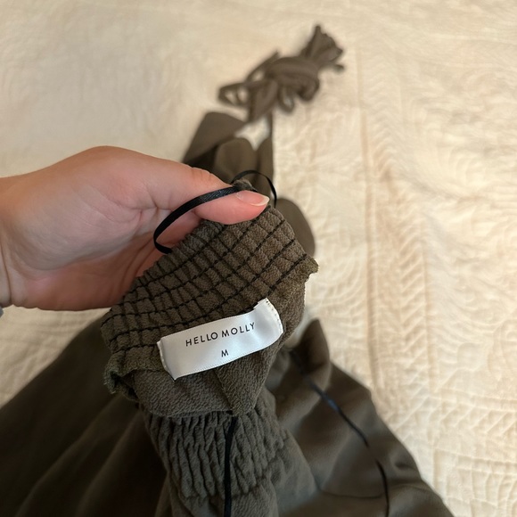 Dark moss green romper/jumper - Picture 4 of 4